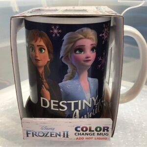 🆕 DISNEY Frozen II Magic Color Mug